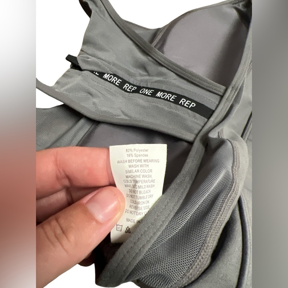 Zyia active all star grey padded sports bra - Picture 6 of 6